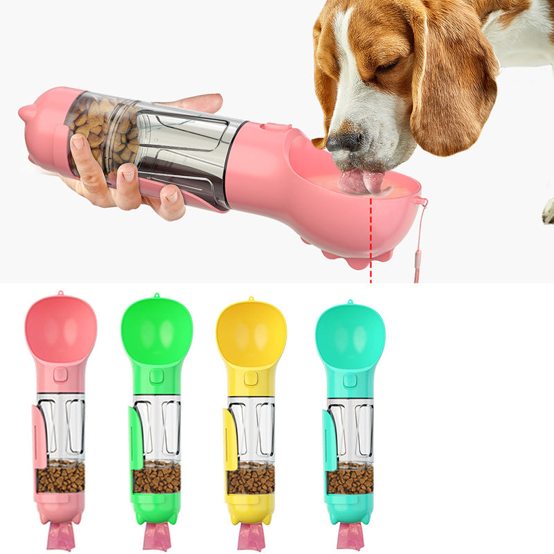 Portable Multifunction Dog Water Bottle Food By PetCiti